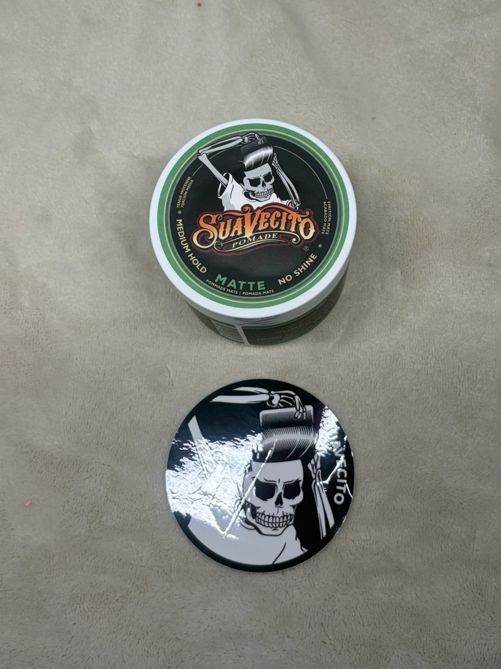 Matte Pomade — Green & Black Hold